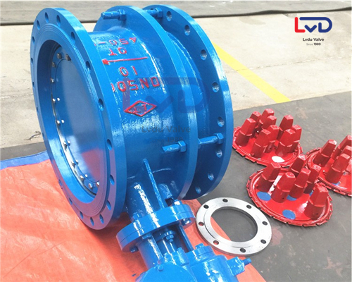 軟密封伸縮法蘭蝶閥 軟密封伸縮法蘭蝶閥